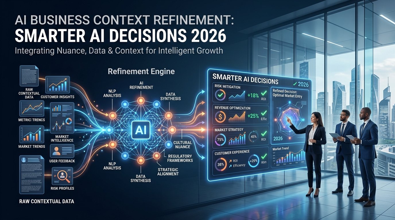 AI Business Context Refinement: Smarter AI Decisions 2026