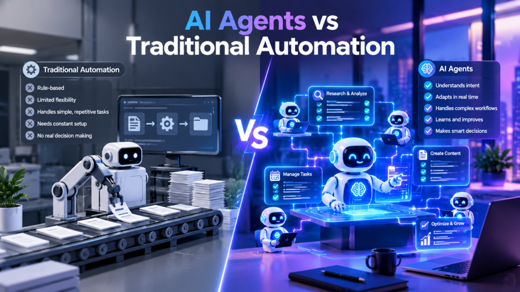 AI Agents vs Traditional Automation
