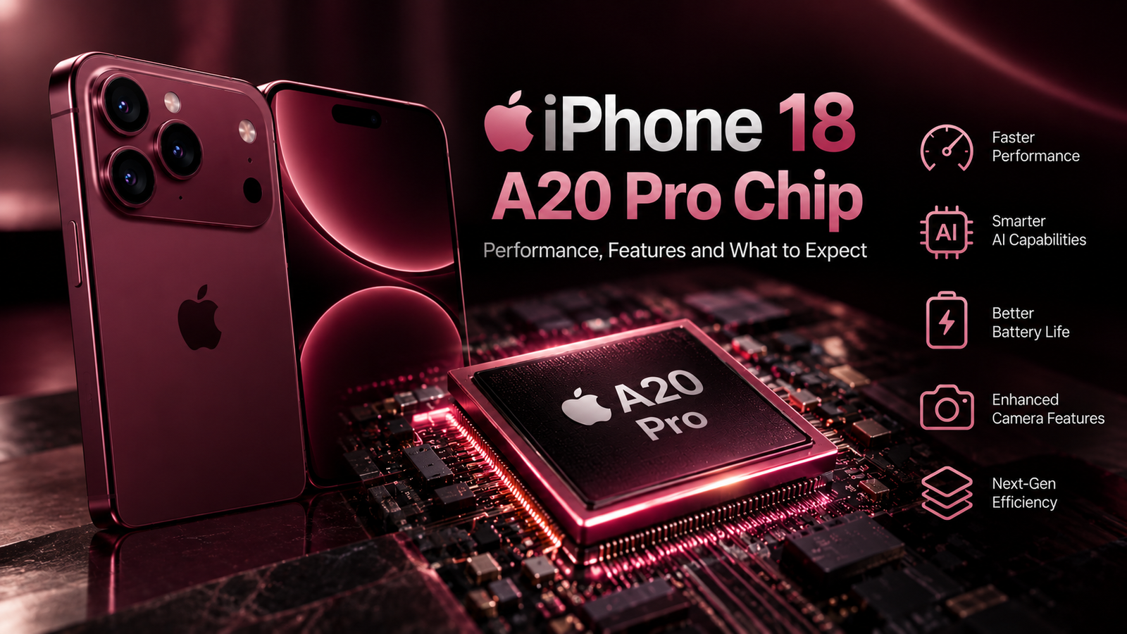 iPhone 18 A20 Pro Chip Performance, Features and What to Expect