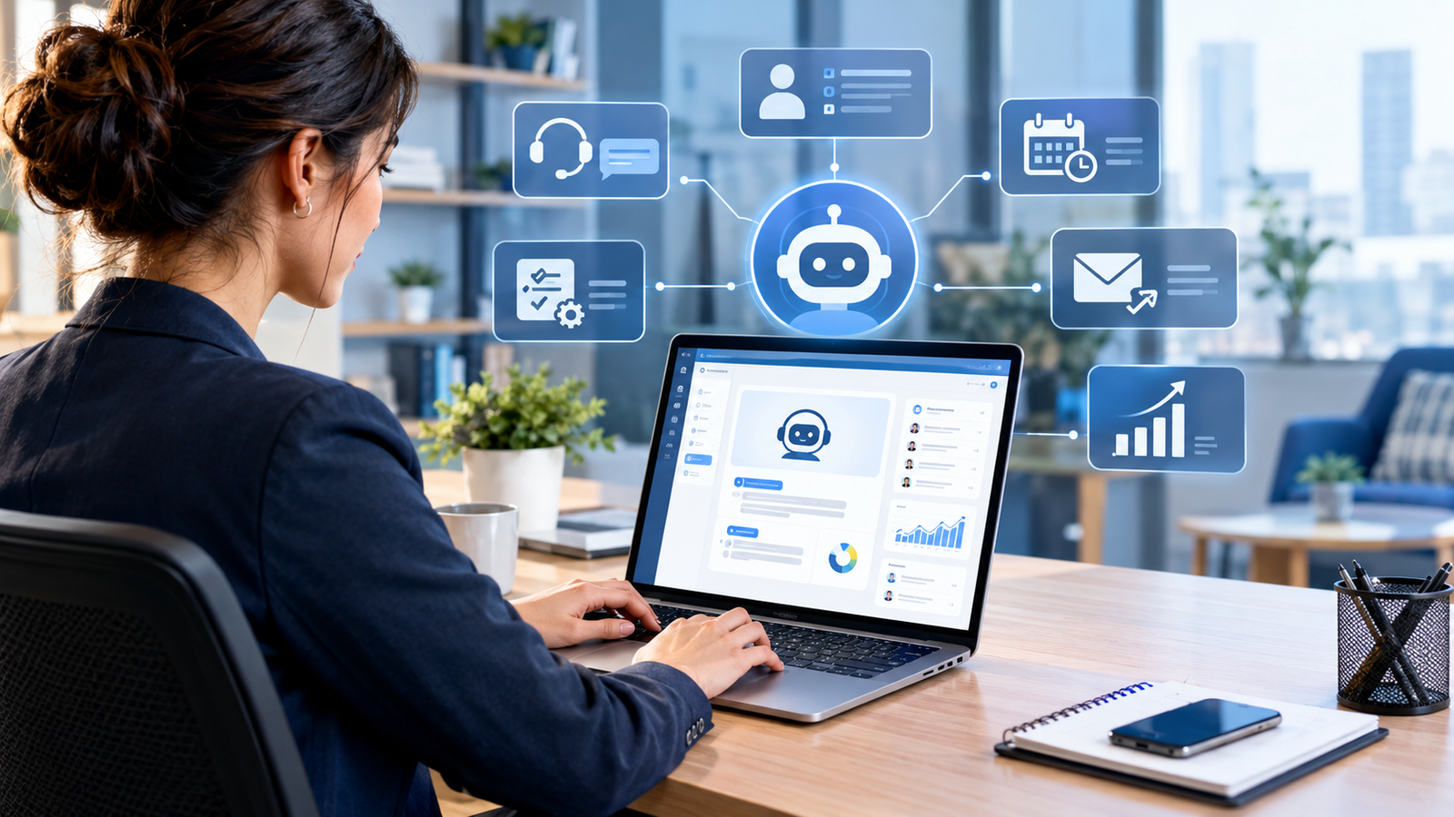 AI agents for small business managing automated workflows